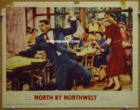 v728 NORTH BY NORTHWEST movie lobby card #8 '59 Cary Grant, Hitchcock