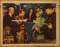 v741 OKLAHOMA KID other company movie lobby card '39 James Cagney