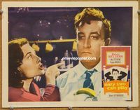 v754 ONLY TWO CAN PLAY movie lobby card '62 Peter Sellers, Zetterling