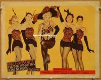v767 PAL JOEY movie lobby card #6 '57 Barbara Nichols & 4 sexy girls!