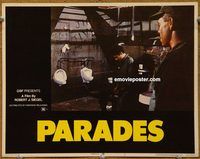 v769 PARADES movie lobby card #3 '72 Don Blakely, anti-war!