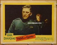 v774 PATHS OF GLORY movie lobby card #8 '58 Kubrick, Kirk Douglas