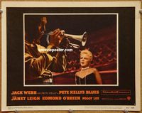 v781 PETE KELLY'S BLUES movie lobby card #8 '55 Peggy Lee singing!