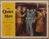 v798 QUIET MAN movie lobby card #2 '51 classic flabby handshake!