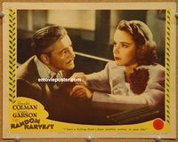 v034 RANDOM HARVEST #7 movie lobby card '42 Colman, Susan Peters