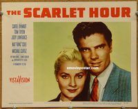 v850 SCARLET HOUR movie lobby card #8 '56 Michael Curtiz, Tom Tryon
