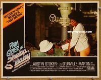 v866 SHEBA BABY movie lobby card #3 '75 Pam Grier AIP classic!