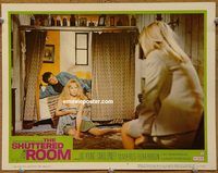 v872 SHUTTERED ROOM movie lobby card #4 '66 Oliver Reed, Carol Lynley