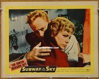 v933 SUBWAY IN THE SKY movie lobby card #7 '59 Van Johnson, Neff