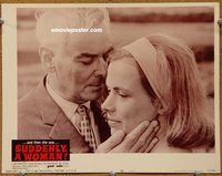 v938 SUDDENLY, A WOMAN movie lobby card #3 '67 Danish sexploitation!