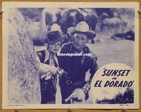v948 SUNSET IN EL DORADO movie lobby card R54 Roy Rogers & Dale Evans