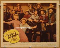 v969 TEXAS PANHANDLE movie lobby card '45 Spade Cooley and band!