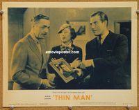 v977 THIN MAN movie lobby card #1 R62 William Powell, Myrna Loy