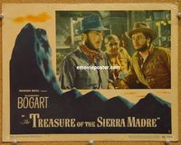 w002 TREASURE OF THE SIERRA MADRE movie lobby card #8 '48 Bogart