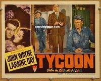 w015 TYCOON movie lobby card #6 '47 John Wayne, Anthony Quinn