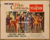 w056 WHITE CHRISTMAS #2 movie lobby card '54 Irving Berlin classic!