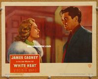 w061 WHITE HEAT movie lobby card #8 '49 Virginia Mayo, Steve Cochran