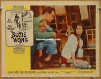 w080 WORLD OF SUZIE WONG movie lobby card #4 '60 William Holden, Kwan