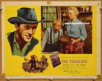 w082 YEARLING movie lobby card #5 '46 Gregory Peck classic, best card!