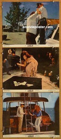 a498 LADY IN CEMENT 3 color movie 11x14 stills '68 Welch shoots craps!