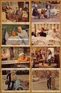 a165 STAIRCASE 8 movie lobby cards '69 Rex Harrison, sad gay story!