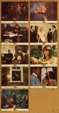 a198 BIG SLEEP 9 English movie lobby cards '78 Robert Mitchum, Stewart