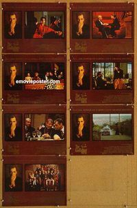 a757 GODFATHER 3 7 English movie lobby cards '90 Al Pacino, Coppola