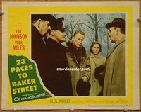 a844 23 PACES TO BAKER STREET movie lobby card #8 '56 Van Johnson
