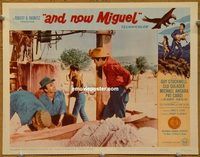 a850 AND NOW MIGUEL movie lobby card #8 '66 Guy Stockwell, Gulager