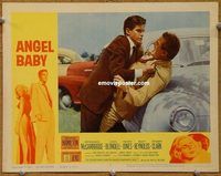a851 ANGEL BABY movie lobby card #8 '61 bad George Hamilton!