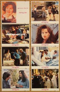 a011 ANGIE 8 movie lobby cards '94 Geena Davis, Stephen Rea, Disney