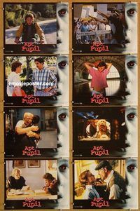 a014 APT PUPIL 8 movie lobby cards '98 Ian McKellen, Brad Renfro, King