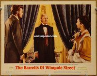 a857 BARRETTS OF WIMPOLE STREET movie lobby card #5 '57 Jones