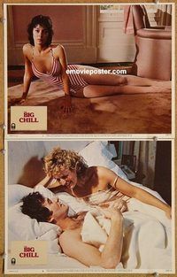 a239 BIG CHILL 2 movie lobby cards '83 sexy Meg Tilly, Close, Kline