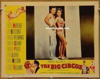 a868 BIG CIRCUS movie lobby card #1 '59 David Nelson, Rhonda Fleming