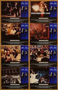 a035 BLUES BROTHERS 8 movie lobby cards '80 John Belushi, Dan Aykroyd