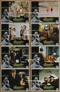 a039 BORSALINO 8 movie lobby cards '70 Jean-Paul Belmondo, Alain Delon