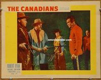 a880 CANADIANS movie lobby card #1 '61 Robert Ryan, John Dehner