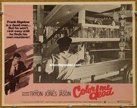 a892 COLOR ME DEAD movie lobby card #5 '69 Tom Tryon, Carolyn Jones