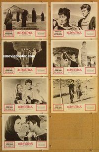 a747 ELECTRA 7 movie lobby cards '62 Euripides, Greek, Irene Papas