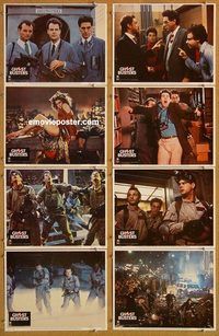 a086 GHOSTBUSTERS 8 movie lobby cards '84 Bill Murray, Dan Aykroyd