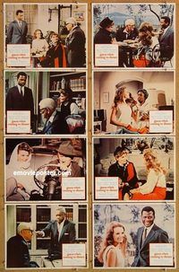 a092 GUESS WHO'S COMING TO DINNER 8 movie lobby cards '67 Poitier