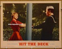 a930 HIT THE DECK movie lobby card #4 '55 Jane Powell, Vic Damone