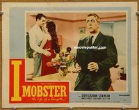 a937 I MOBSTER movie lobby card #6 '58 Roger Corman, Steve Cochran