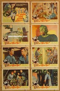 a105 IT THE TERROR FROM BEYOND SPACE 8 movie lobby cards '58 sci-fi!