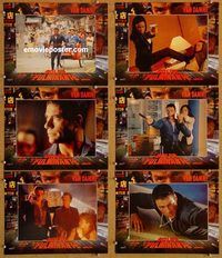 a677 KNOCK OFF 6 Spanish/US movie lobby cards '98 Jean-Claude Van Damme