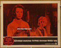a961 LOOK BACK IN ANGER movie lobby card #3 '59 Claire Bloom, Mary Ure