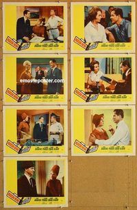 a777 MADISON AVENUE 7 movie lobby cards '61 Dana Andrews, Parker