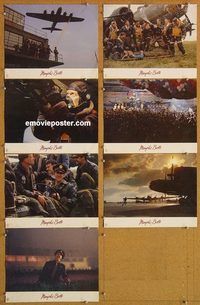 a781 MEMPHIS BELLE 7 movie lobby cards '90 Matt Modine, Sean Astin