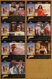 a786 MOON OVER PARADOR 7 English movie lobby cards '88 Dreyfuss, Julia